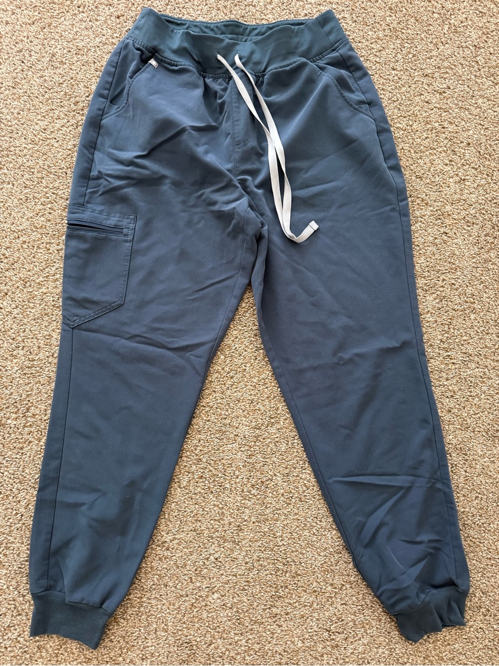 Figs Blue/Grey Jogger Scrub